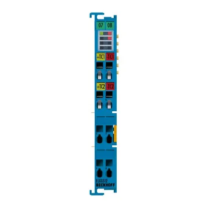 Ảnh của ELX3312 | EtherCAT Terminal, 2-channel analog input, temperature, thermocouple, 16 bit, Ex i