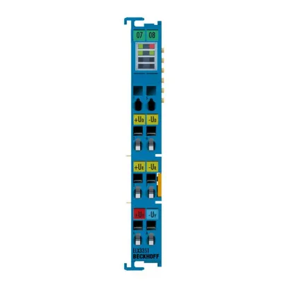 Ảnh của ELX3351 | EtherCAT Terminal, 1-channel analog input, measuring bridge, full bridge, 24 bit, Ex i