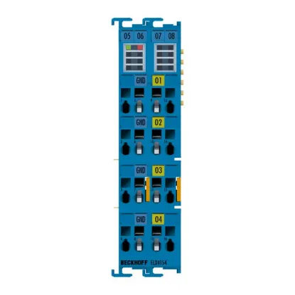 Ảnh của ELX4154 | EtherCAT Terminal, 4-channel analog output, current, 0/4…20 mA, 16 bit, single-ended, Ex i