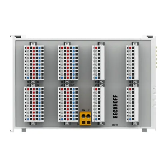 Ảnh của EM7004 | EtherCAT Terminal module, 4-channel motion interface, axis/servo drive, 24 V DC
