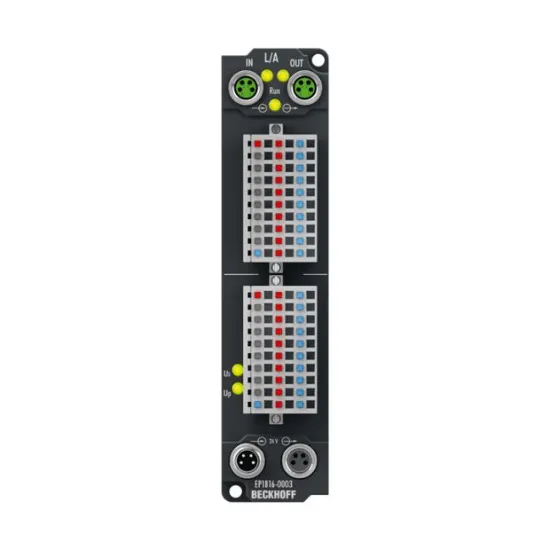 Ảnh của EP1816-0003 | EtherCAT Box, 16-channel digital input, 24 V DC, 10 µs, IP20 connector