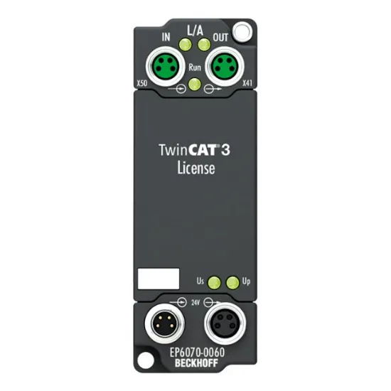 Ảnh của EP6070-0060 | EtherCAT Box, License key for TwinCAT 3.1