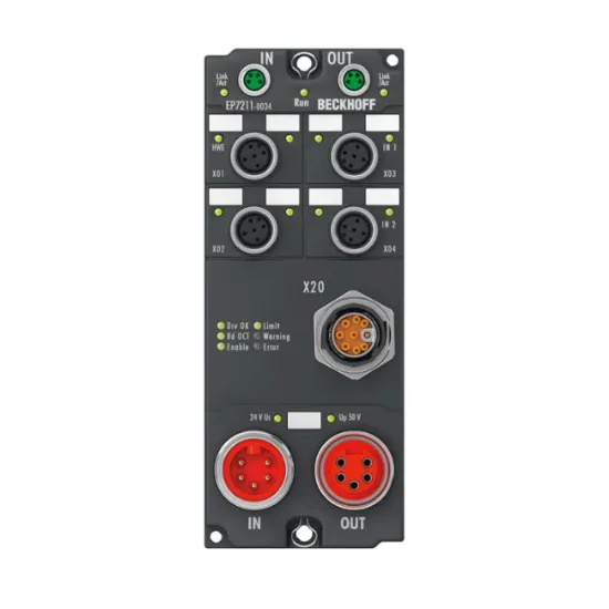 Ảnh của EP7211-0034 | EtherCAT Box, 1-channel motion interface, servomotor, 48 V DC, 4.5 A, OCT, suitable for STO applications