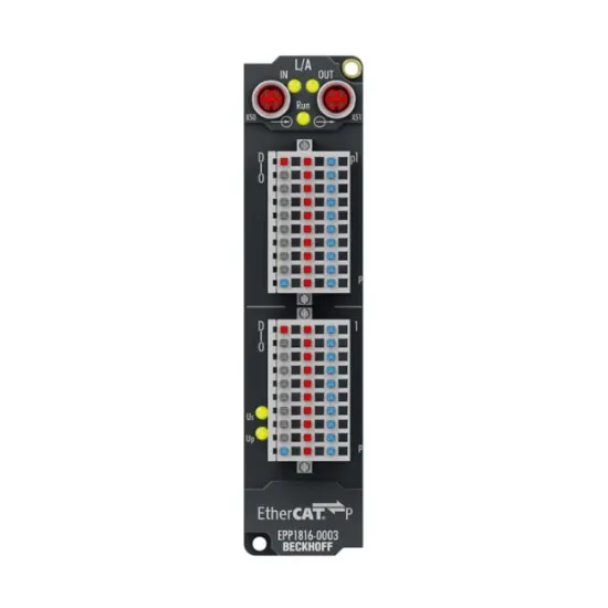Ảnh của EPP1816-0003 | EtherCAT P Box, 16-channel digital input, 24 V DC, 10 µs, IP 20 connector