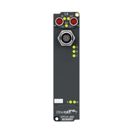 Ảnh của EPP5101-0002 | EtherCAT P Box, 1-channel encoder interface, incremental, 5 V DC (DIFF RS422, TTL), 1 MHz, M12