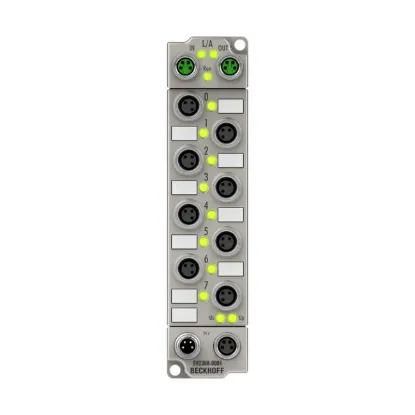 Ảnh của ER2308-0001 | EtherCAT Box, 4-channel digital input + 4-channel digital output, 24 V DC, 3 ms, 0.5 A, M8, zinc die-cast