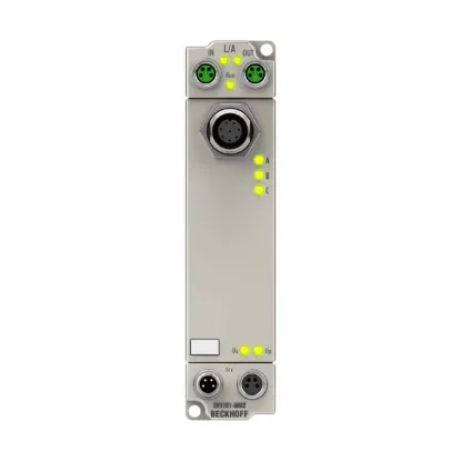 Ảnh của ER5101-0002 | EtherCAT Box, 1-channel encoder interface, incremental, 5 V DC (DIFF RS422, TTL), 1 MHz, M12, zinc die-cast