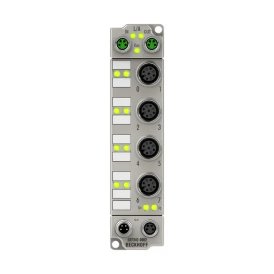 Ảnh của ER7342-0002 | EtherCAT Box, 1-channel motion interface, DC motor, 48 V DC, 4.5 A, M12, with incremental encoder, zinc die-cast