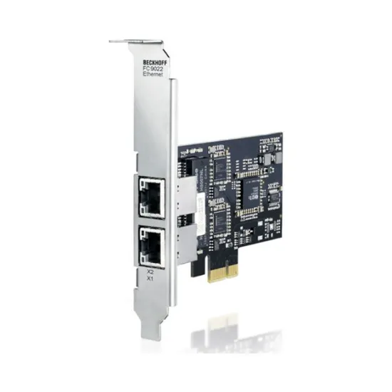 Ảnh của FC9022 | Infrastructure, 2-channel fieldbus card, Ethernet, 1 Gbit/s, PCI express, RJ45
