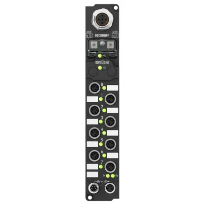 Ảnh của IP2401-B730 | Fieldbus Box, 8-channel digital input + 8-channel digital output, Modbus, 24 V DC, 3 ms, 0.5 A, M8