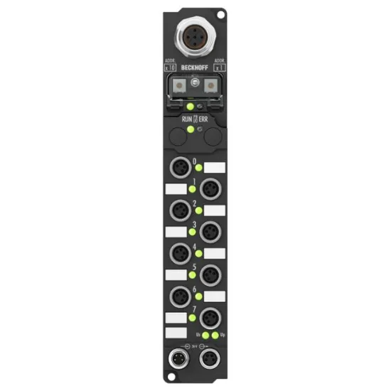 Ảnh của IP2401-B730 | Fieldbus Box, 8-channel digital input + 8-channel digital output, Modbus, 24 V DC, 3 ms, 0.5 A, M8