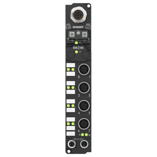 Ảnh của IP4132-B200 | Fieldbus Box, 4-channel analog output, Lightbus, voltage, ±10 V, 16 bit, differential, M12