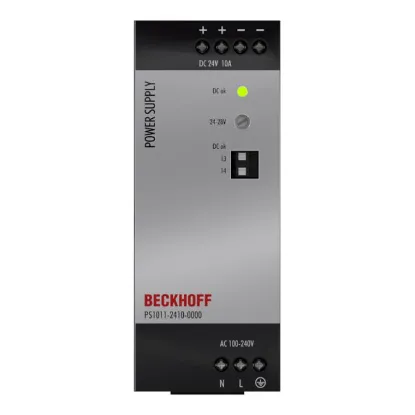 Ảnh của PS1011-2410-0000 | Power supply PS1000; output: 24 V DC, 10 A; input: AC 100…240 V, 1-phase