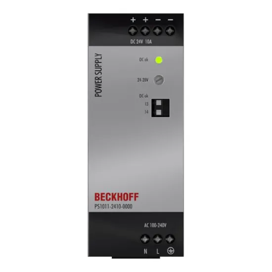 Ảnh của PS1011-2410-0000 | Power supply PS1000; output: 24 V DC, 10 A; input: AC 100…240 V, 1-phase