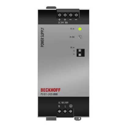 Ảnh của PS1011-2420-0000 | Power supply PS1000; output: 24 V DC, 20 A; input: AC 100…240 V, 1-phase