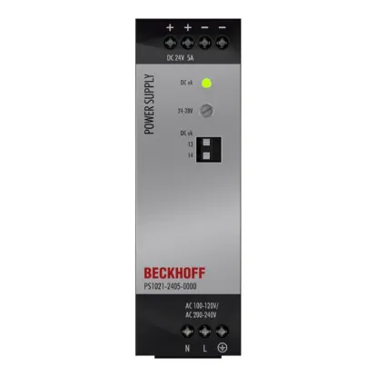 Ảnh của PS1021-2405-0000 | Power supply PS1000; output: 24 V DC, 5 A; input: AC 100…120/200…240 V, 1-phase