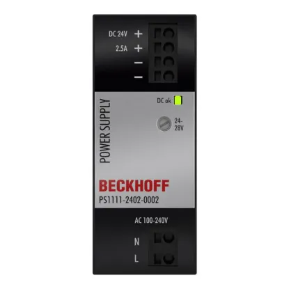Ảnh của PS1111-2402-0002 | Power supply PS1000; output: 24 V DC, 2.5 A; input: AC 100…240 V, 1-phase, NEC Class2