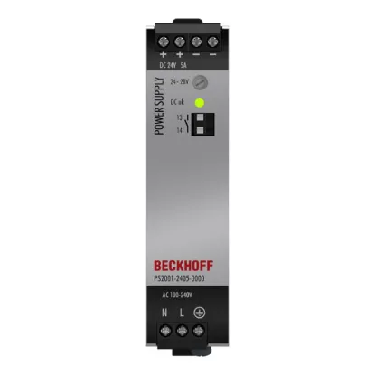 Ảnh của PS2001-2405-0000 | Power supply PS2000; output: 24 V DC, 5 A; input: AC 100…240 V/DC 110…150 V, 1-phase