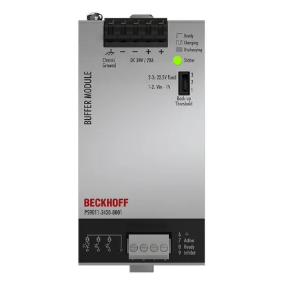 Ảnh của PS9011-2420-0001 | Buffer module PS9000; output: 24 V DC, 20 A, 200 ms; input: 24 V DC