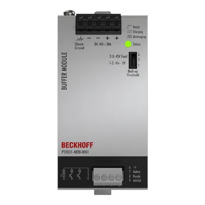 Ảnh của PS9031-4820-0001 | Buffer module PS9000; output: 48 V DC, 20 A, 100 ms; input: 48 V DC