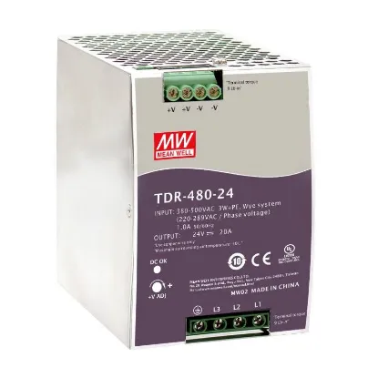 Ảnh của Bộ nguồn Meanwell TDR-480-24 (480W 24V 20A)