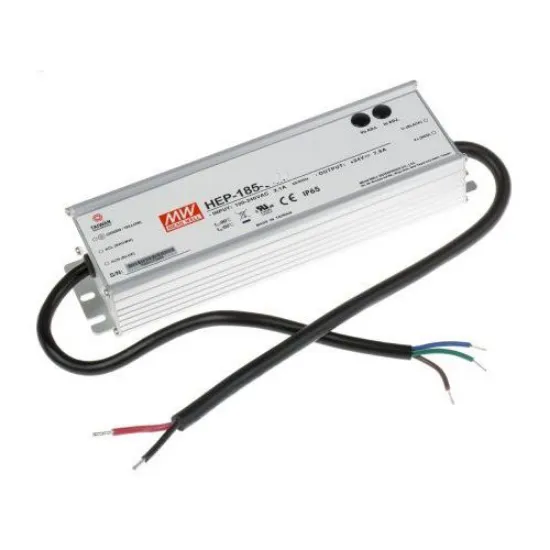 Ảnh của Bộ nguồn LED Meanwell HEP-185-12A (12V 185W 13A)