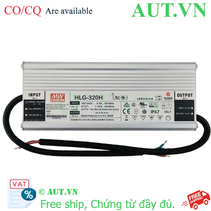 Ảnh của Bộ nguồn LED Meanwell HLG-320H-C1750B (320W 183V 1750mA)