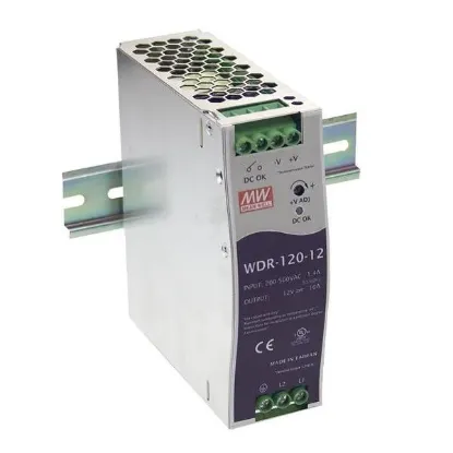 Ảnh của Bộ nguồn Meanwell WDR-120-24 (120W 24V 5A)