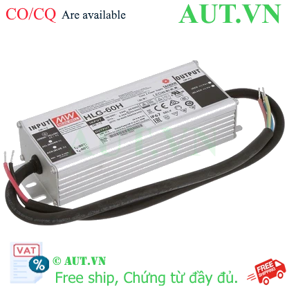 Ảnh của Bộ nguồn LED Meanwell HLG-60H-C350AB (60W 200V 350mA)