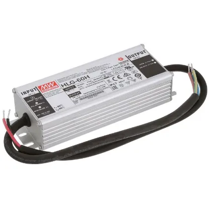 Ảnh của Bộ nguồn LED Meanwell HLG-60H-42B (60W 42V 1.45A)