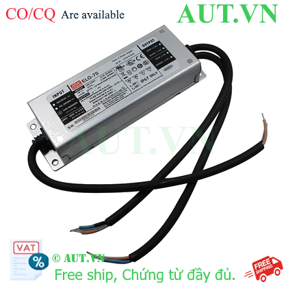Ảnh của Bộ nguồn LED Meanwell ELG-75-C1400AB (75W 54V 1400mA)