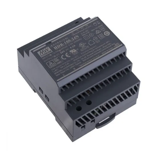 Ảnh của Bộ nguồn Meanwell HDR-100-24N (100W 24V 4.2A)