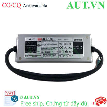 Ảnh của Bộ nguồn LED Meanwell XLG-150-24-AB (150W 16.8-24V 6.25A)