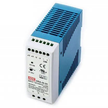 Ảnh của Bộ nguồn Meanwell DRA-40-24 (40W 24V 1.7A)