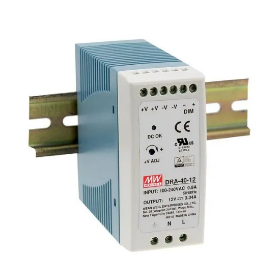 Ảnh của Bộ nguồn Meanwell DRA-40-12 (40W 12V 3.34A)