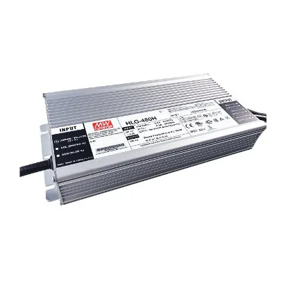 Ảnh của Bộ nguồn LED Meanwell HLG-480H-24 (480W 24V 20A)