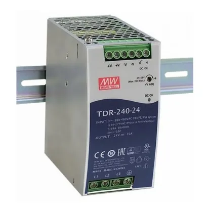 Ảnh của Bộ nguồn Meanwell TDR-240-24 (240W 24V 10A)