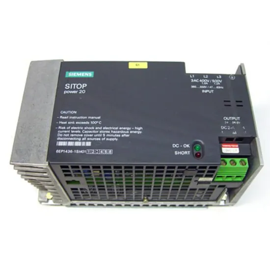 Ảnh của Bộ nguồn Siemens 6EP1436-1SH01 24V 20A
