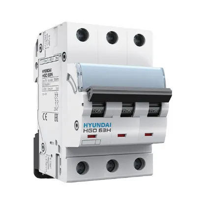 Ảnh của MCB Hyundai HGD63H 3P 25A 10kA