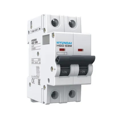 Ảnh của MCB Hyundai HGD63M 2P 16A 6kA