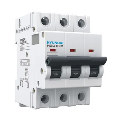 Ảnh của MCB Hyundai HGD63M 3P 40A 6kA