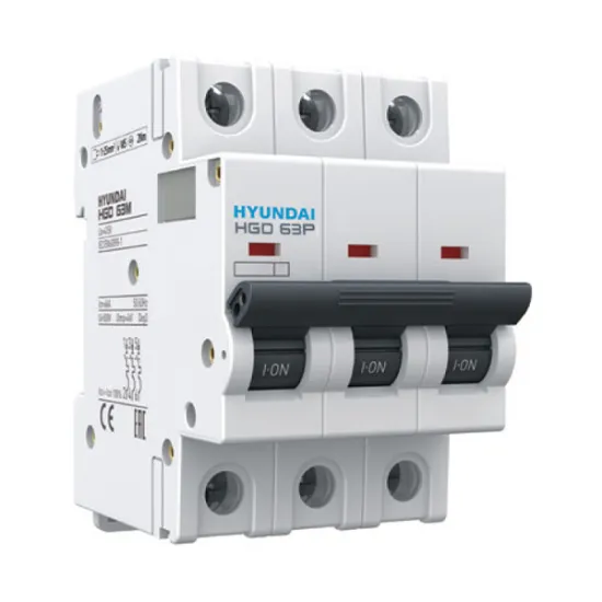 Ảnh của MCB Hyundai HGD63P 3P 25A 10kA