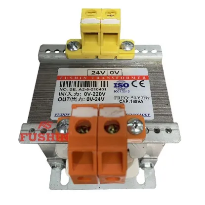 Ảnh của Biến áp cách ly 1 Pha 220V ra 24V 168VA (7A)