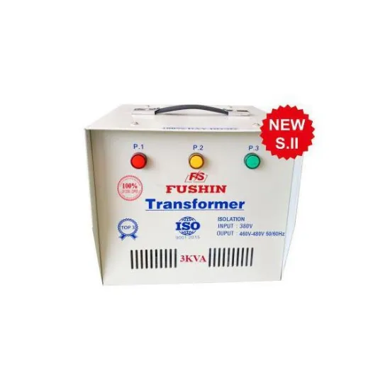 Ảnh của Biến áp cách ly 3 pha 380V ra 460-480V 3KVA (Dây Đồng)