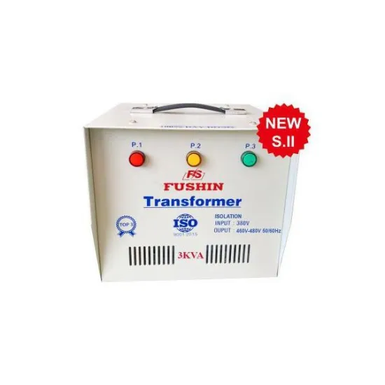 Ảnh của Biến áp cách ly 3 pha 380V ra 460-480V 3KVA (Dây Nhôm)