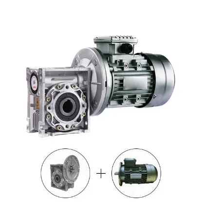 Ảnh của Động cơ điện 3 Pha 0.18kW + Hộp giảm tốc NMRV-040 cốt 18mm