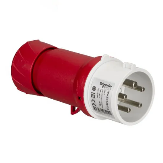 Ảnh của Phích cắm di động Schneider PKE16M435, 16A, 4P+E, 400V