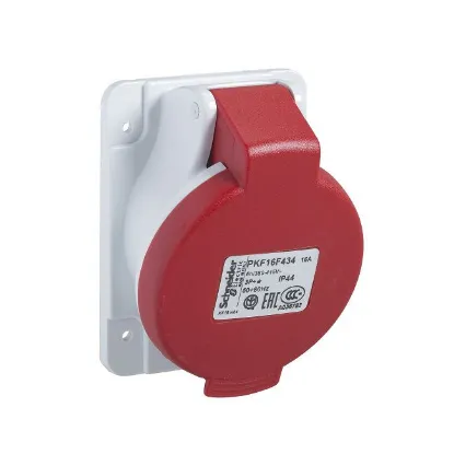 Ảnh của Ổ cắm âm Schneider PKF16F434, 16A, 3P+E, 400V