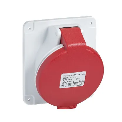 Ảnh của Ổ cắm âm Schneider PKF16F435, 16A, 4P+E, 400V