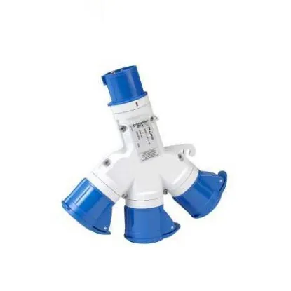 Ảnh của Ổ nối 3 ngả Schneider PKZM409, 16A, 2P+E, 230V